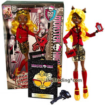 Yr 2013 Monster High Frights, Camera, Action! Hauntlywood 11&quot; Doll CLAWDIA WOLF - £70.76 GBP