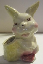 Vintage  Ceramic Bunny Rabbit Planter  McCoy ? - £13.40 GBP