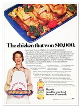 Mazola Corn Oil Chicken Cooking Contest Caroline Graefe Vintage 1976 Mag... - $7.76