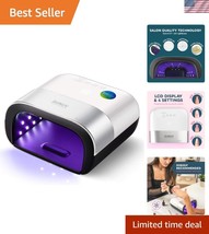 Professional 48W Gel Nail Lamp: Rapid Curing &amp; Sensor Controlled for Sal... - $104.99