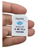 Used Toshiba FlashAir 32GB Wireless LAN Wi-Fi SD Card SDHC Class 10 W-02 - €37,51 EUR