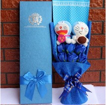 Disney Inspired Doremon stuffed cartoon bouquet - £59.95 GBP