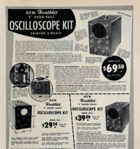 1955 Heath Company Oscilloscope Kit Advertisement Vintage Electronics DWP9B - $24.99