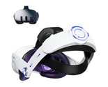 Head Strap For Meta Quest 3, Lightweight And Comfortable Soft Cushion Vr... - $45.59