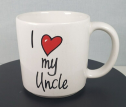 RUSS BERRIE &amp; CO. Ceramic Coffee Mug &quot;I Love My Uncle&quot; MADE IN Phillipines  - £15.26 GBP