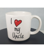 RUSS BERRIE &amp; CO. Ceramic Coffee Mug &quot;I Love My Uncle&quot; MADE IN Phillipines  - £15.50 GBP