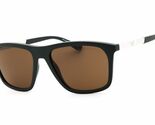 Emporio Armani EA4237 620573 Matte Grey/Aluminum/Brown 57-18-145 Sunglas... - $138.85