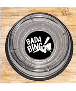 Bada Bing The Sopranos Strip Club Pet Bowl Dog Cat Food Drink Clear hold... - £11.26 GBP
