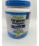 Organic Protein Powder Oatmilk Plant Base Vanilla 20g 1.05lb 4/24+ COMBI... - £10.26 GBP