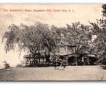 Theodore Roosevelt Residence Sagamore Hill Oyster Bay RPO NY DB Postcard... - £5.41 GBP