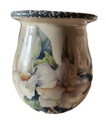Magnolia by Home and Garden Party Stoneware Utensil Jar Crock USA - £18.57 GBP