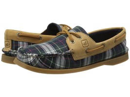 Sperry Top-Sider A/O 2-Eye Tartan Plaid Fly Fish Boat Shoe, STS93530 Sizes 7-7.5 - £62.72 GBP