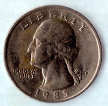 1985 P Washington Quarter - Circulated - Very Good - $2.25