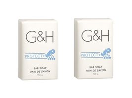 2 Pack Set G&amp;H Protect Bar Soap Sulfate Free 5.29oz Each Clean-Scented - £14.01 GBP