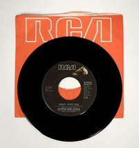 Foster and Lloyd CRAZY OVER YOU / THE PART I KNOW BY HEART 45rpm 7&quot; Sing... - £8.15 GBP