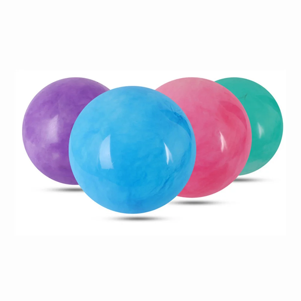 4 Pcs Bouncing Balls Beach Toys Pat The Inflatable Stretch Colorful Cloud Pool - £10.79 GBP