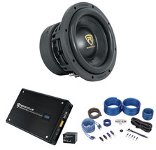 Rockville W10K9D2 10" 3200 Watt Car Audio Subwoofer+Mono Amplifier+Amp Kit - £358.10 GBP