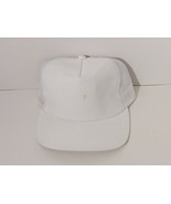 Blanc Casquette Baseball Camionneur Chapeau Sportcap Velours Maille - Neuf - $15.57