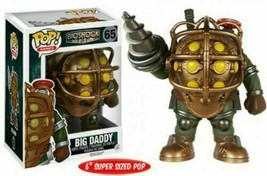 Bioshock Funko POP! Games Big Daddy 6-Inch Vinyl Figure #65 (Super-Sized) - £180.58 GBP