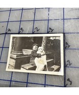1920s Photograph Little Boy Hugging Baby - $10.34