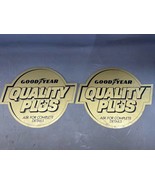 Vintage Goodyear Quality Plus Tire Dealer Sign Gas Filling Station Promo... - $314.34 CAD