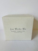 Clean Skin Club Luxe Bamboo Box with Cover &amp; Towels XL - 50 Count - £25.24 GBP