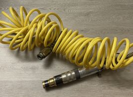 Cleco In-line Pneumatic Screwdriver Model 4RSA10 With Air Hose Mechanic ... - $123.75