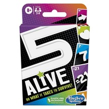 Hasbro Gaming 5 Alive Card Game for Ages 8 and Up Fun Family Game New Unopened - £10.97 GBP