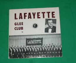 1968 Lafayette College Glee Club Choir Record Album Easton Pennsylvania Dr John - £20.99 GBP