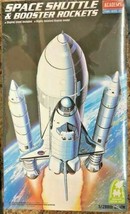 Space Shuttle &amp; Booster Rockets Academy Model Kit #12707 1/288th Scale - £15.58 GBP