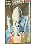 Space Shuttle &amp; Booster Rockets Academy Model Kit #12707 1/288th Scale - £15.02 GBP