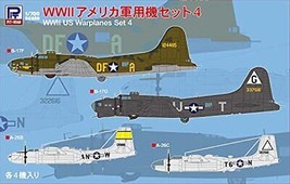 Pit Road 1/700 Skywave Series WWII US Military Aircraft Set 4 Plastic Model S65 - £21.38 GBP