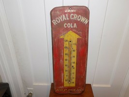 Vintage Royal Crown Cola Metal Thermometer - $178.20