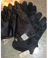 2 Vintage Womens Dress Gloves Fownes BLACK Lined Leather sz 7 &amp; Aris Lar... - $873.48 MXN
