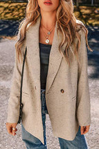 Pocketed Long Sleeve Blazer - £50.99 GBP