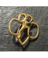 Vintage Girl Scout Brownie Pin Gold Tone - $15.03 CAD
