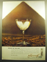 1957 Smirnoff Vodka Ad - Driest of the dry - $18.49