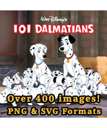 101 Dalmatians Huge PNG / SVG Bundle - $4.00