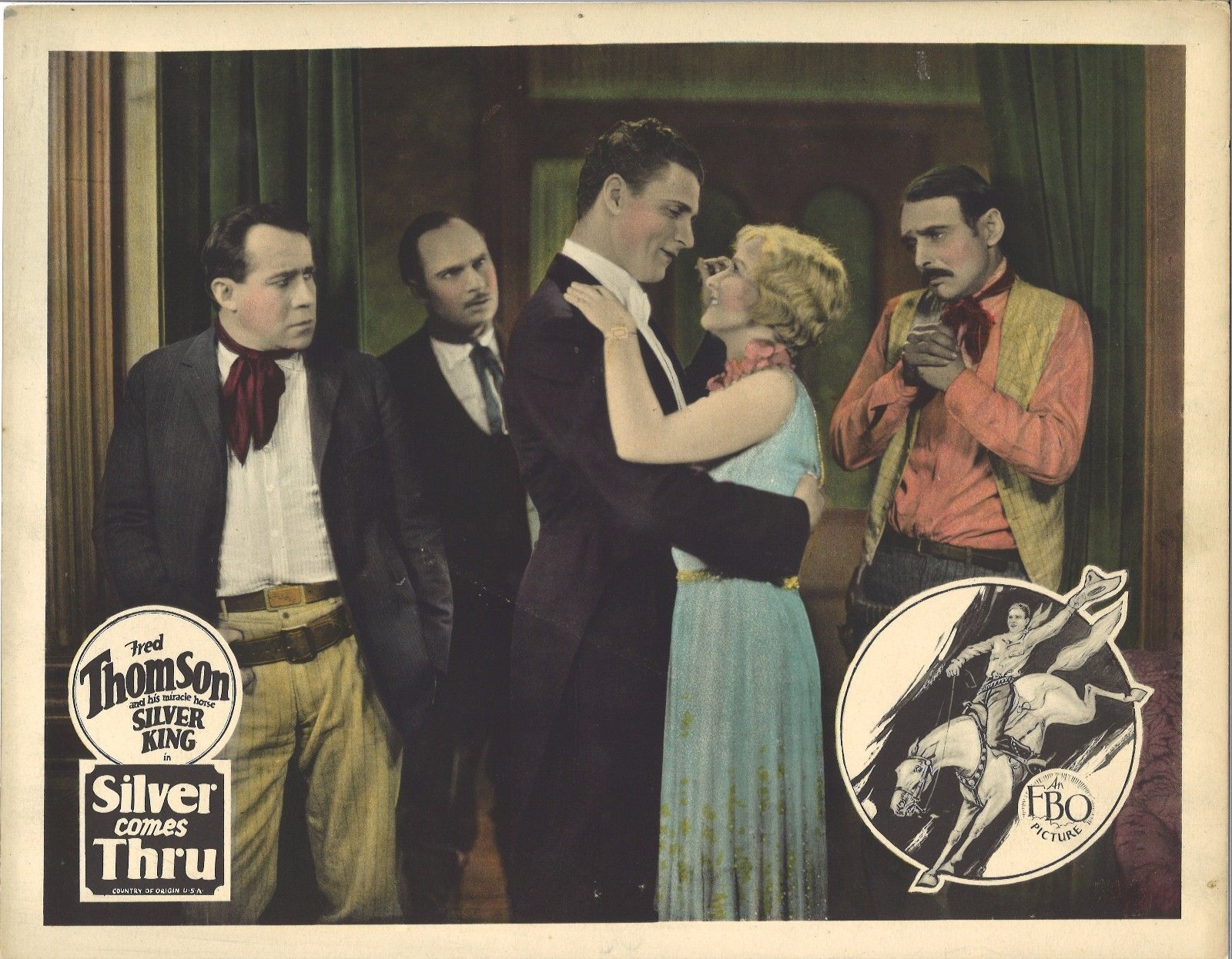SILVER COMES THROUGH (1927) Fred Thomson Silent Film Western Silver the ... - $65.00