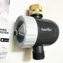 Rainpoint Bluetooth Hose Timer with Brass Inlet Smart Water Timer ONLY - $22.87