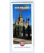 Gulf Oil Company Tourgide Map Metropolitan New Orleans Louisiana 1969 Mc... - £10.98 GBP