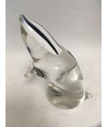 Langham Handmade Glass Clear Badger Paperweight Figurine - £31.51 GBP