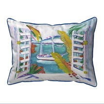 Betsy Drake Bay View Extra Large 20 X 24 Indoor Outdoor Pillow - £54.17 GBP