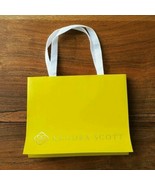 Authentic Kendra Scott Yellow w/ Gold 6 1/2&quot; x 8&quot; Gift Bag (NEW) - £7.87 GBP