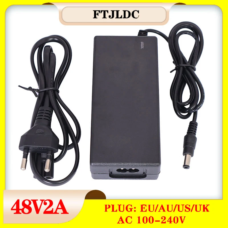 48V 2A battery charger Output 54.6V 2A Charger Input 100-240V AC Lithium Li-ion  - £62.42 GBP