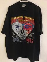 1990&#39;s Gildan Single Stitch Super Bowl XXVIII SD Cowboys Bills VTG. Men&#39;... - £52.02 GBP