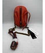 Aimee Kestenberg Chill Out Phone Crossbody Bag Leather Orange Adjustable... - $65.69