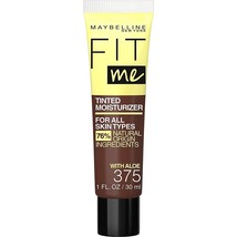 Maybelline Fit Me Tinted Moisturizer, Natural Coverage, Face Makeup, 375, 1 CT - $4.94
