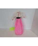MATTEL 1982 Angel Face Barbie White &amp; Pink Dress - £5.48 GBP