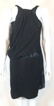 NWT Helmut Lang Dress Asymmetric Wet Silk RawEdge Drape RARE RUNWAY SAMP... - £79.74 GBP